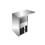 Παγομηχανή με σύστημα ψεκασμού & παγάκι Gourmet 31Kg SCE 30